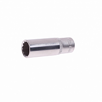 Головка торцевая глубокая 12мм 1/4"DR 12-гранная 50мм ROCK FORCE /1/50